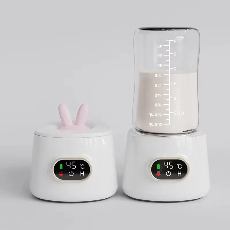 Calentador de biberones portátil, termo con batería Usb, calentador de biberones para leche materna o fórmula, gran oferta, 2025