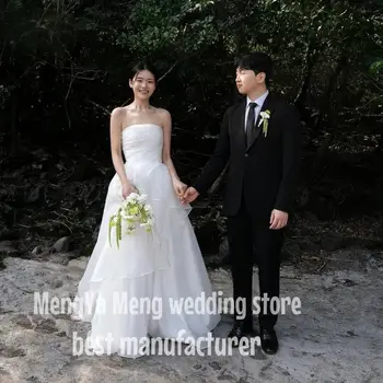 10 best sales abito da sposa in organza - №3