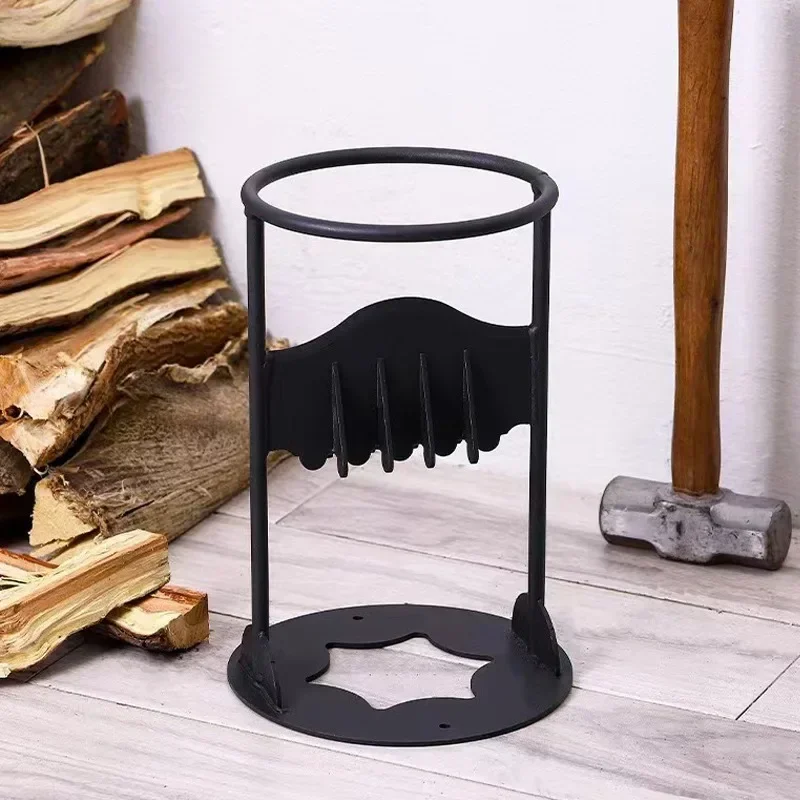 

Для небольшого камина, дровяная печь, BlackFirewood Kindle Splitter, инструмент для быстрой древесины, клиновой инструмент, маленький ручной дровокол