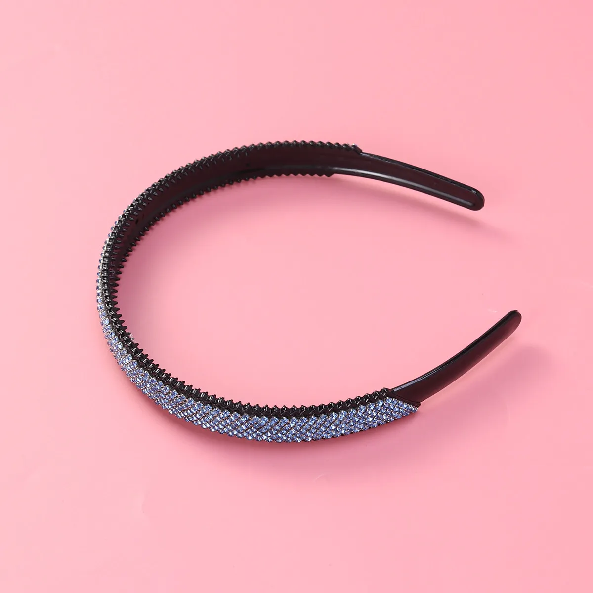 

Элегантный обруч для волос с кристаллами и стразами для женщин, аксессуар для волос на свадьбу, вечеринку, выпускной, синий