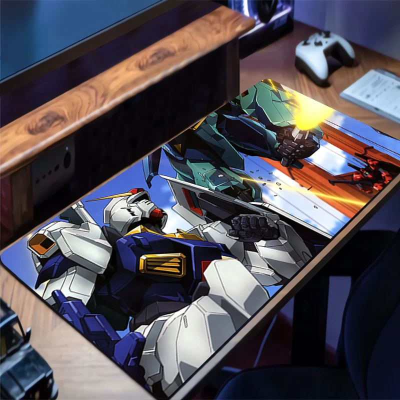 

Mousepad Mechanical Warrior Gundam Mk II Rubber Desk Mat Xxl Keyboard Pad Extended Pad Non Slip Desk Mouse Mat Gaming Mouse Pad