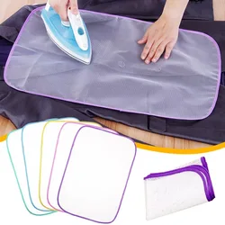 Cloth Protective Press Mesh Insulation Ironing Board Mat Cover Against Pressing Pad Mini Iron Random Colors