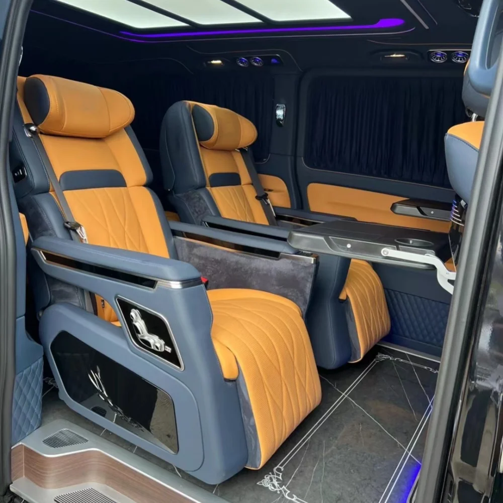 

Tom AutoUniversal Van Seat Rear Passenger Luxury Van Seat for Hiace Sprinter for BENZ V CLASS Vito W447 Metris