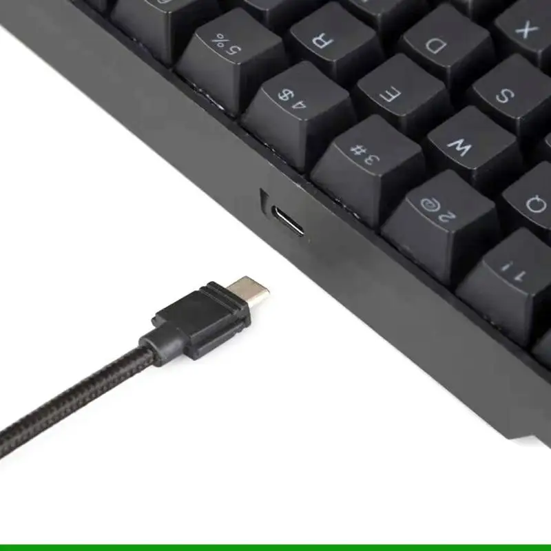 U55C Проводная игровая клавиатура 61 Scientific с компактной мини-клавиатурой с RGB-подсветкой и раскладкой клавиш