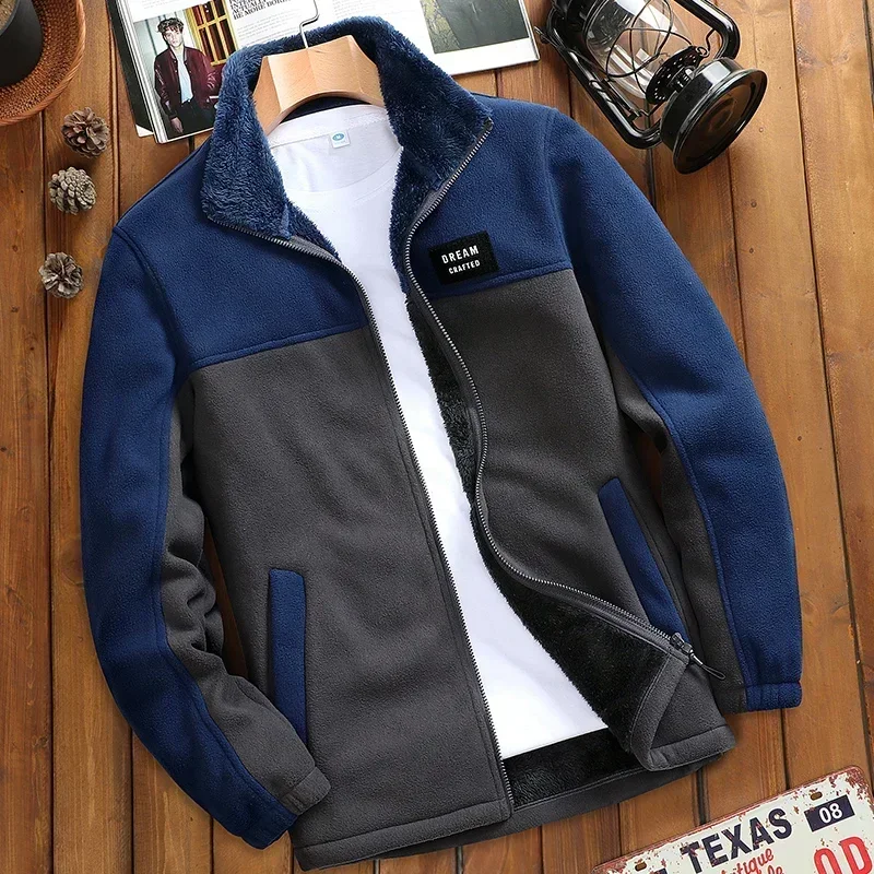 

Autumn Winter Polar Fleece Thermal Fleece Tactical Outdoors Sports Coat Militar Softshell Jacket Men Hiking Outdoor Army Jackets