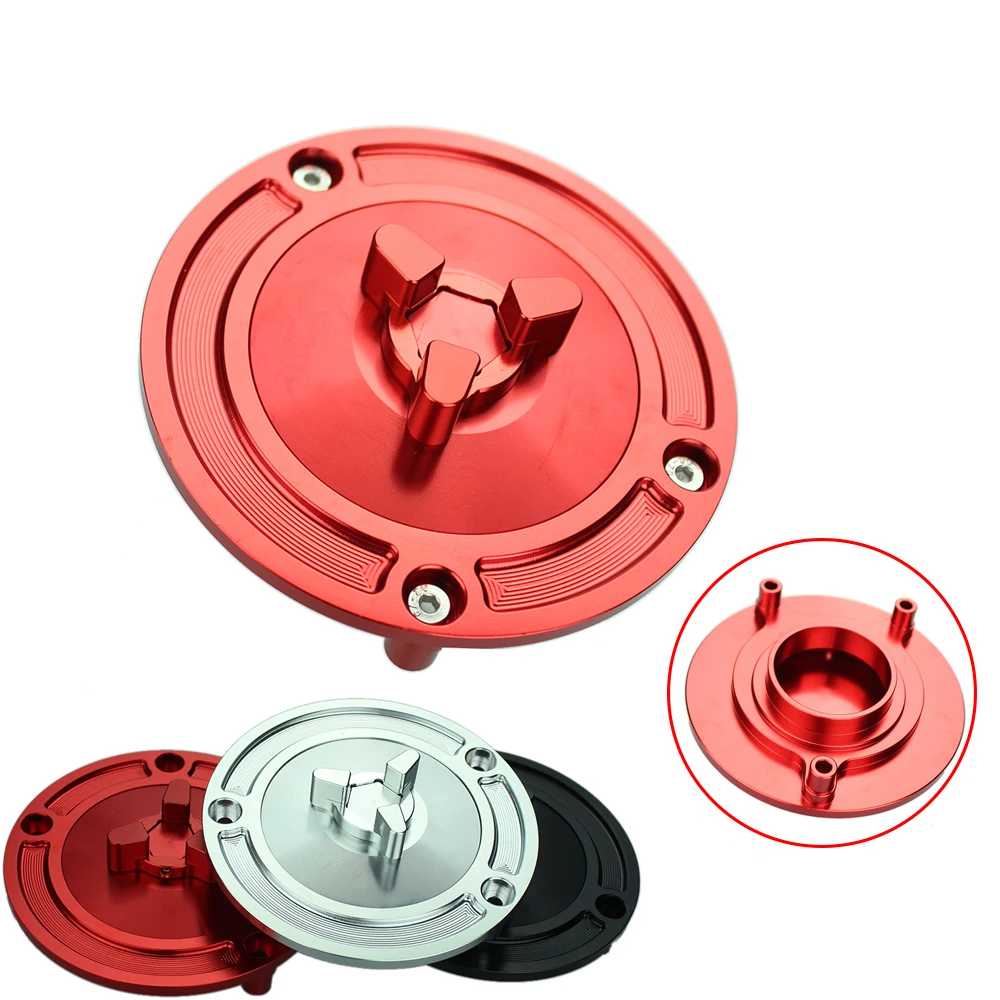 For Honda CBR 1100XX 1997-2003 VTR1000 RC51 CB 600F 599 Hornet 600 All Year CNC Motorcycle Gas Fuel Tank Cap Protector Cover