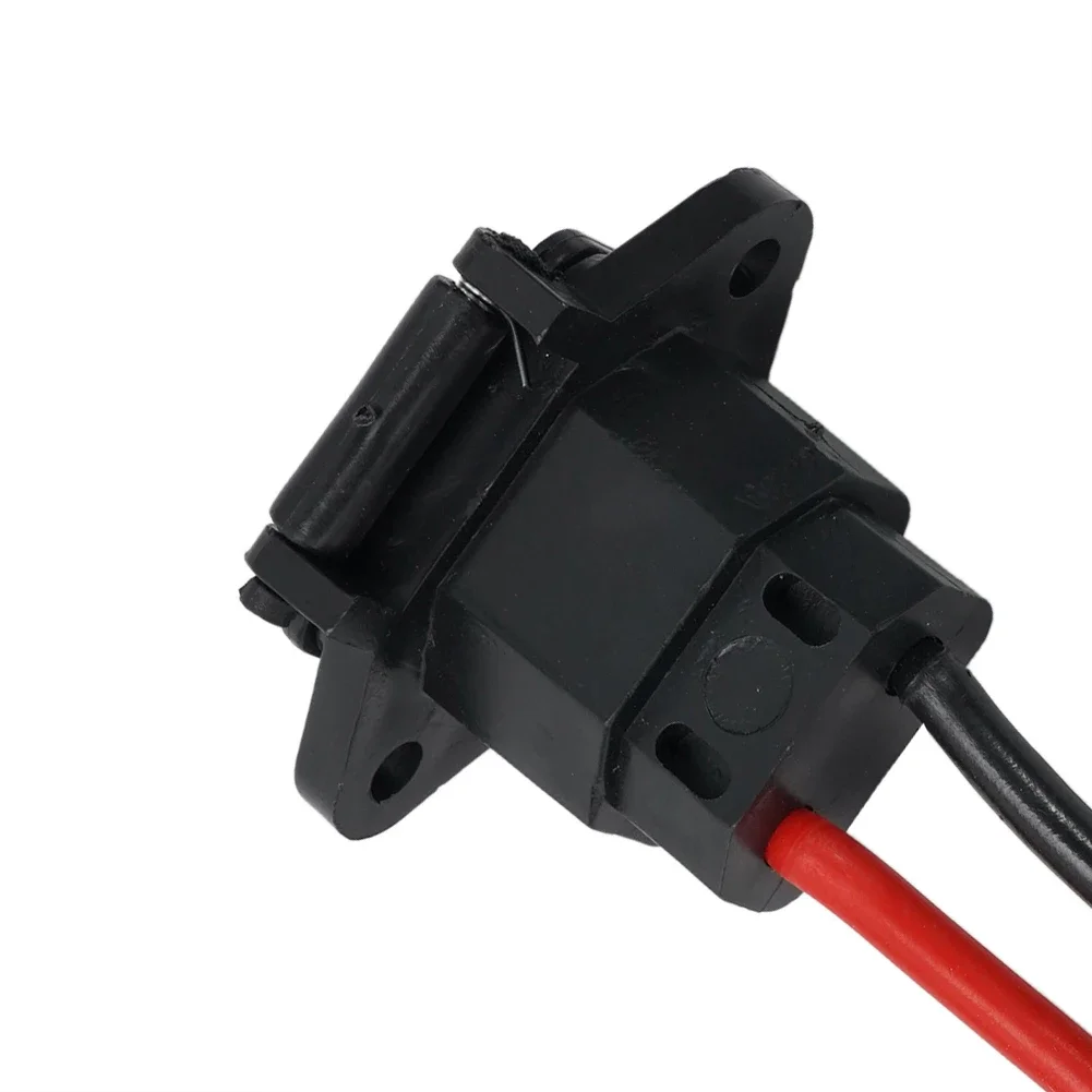 Hohe qualität steckdose ladegerät elektrische 1 stücke abs + kupfer über 20cm stecker für 48v 36v motorrad teile