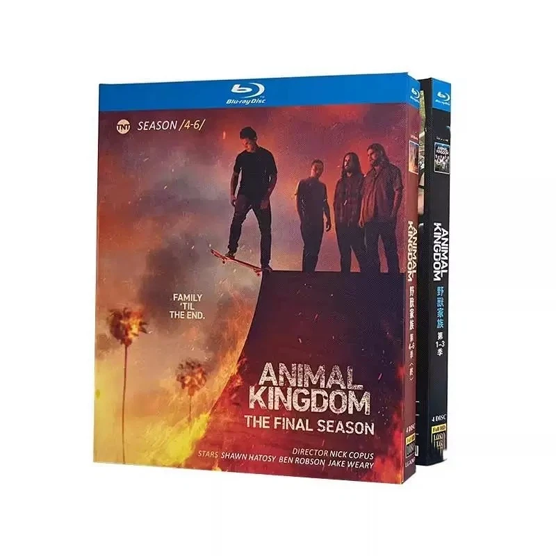 Animal Kingdom: Seasons 1-6, 8-Disc, All Region, New Box Set, English Audio, Blu-ray Disc DVD