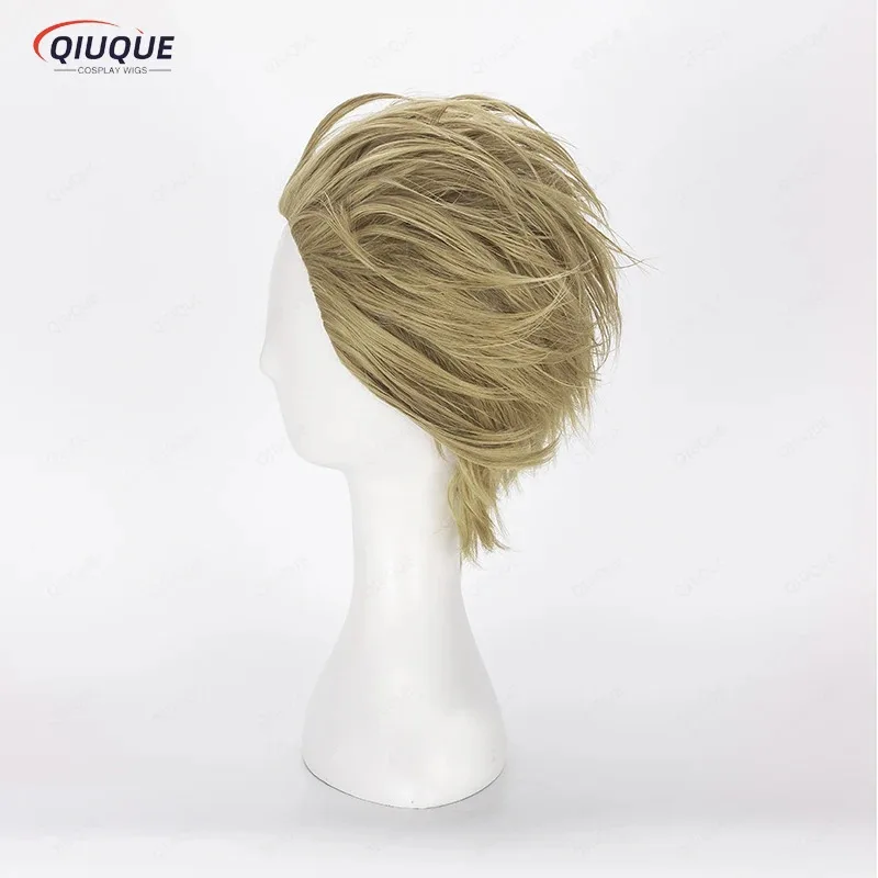 2025 yiyi جودة عالية رقم 2 هوكس هوكس قصير تأثيري Boku no Hero Academia مقاومة للحرارة الباروكات + غطاء شعر مستعار مجاني