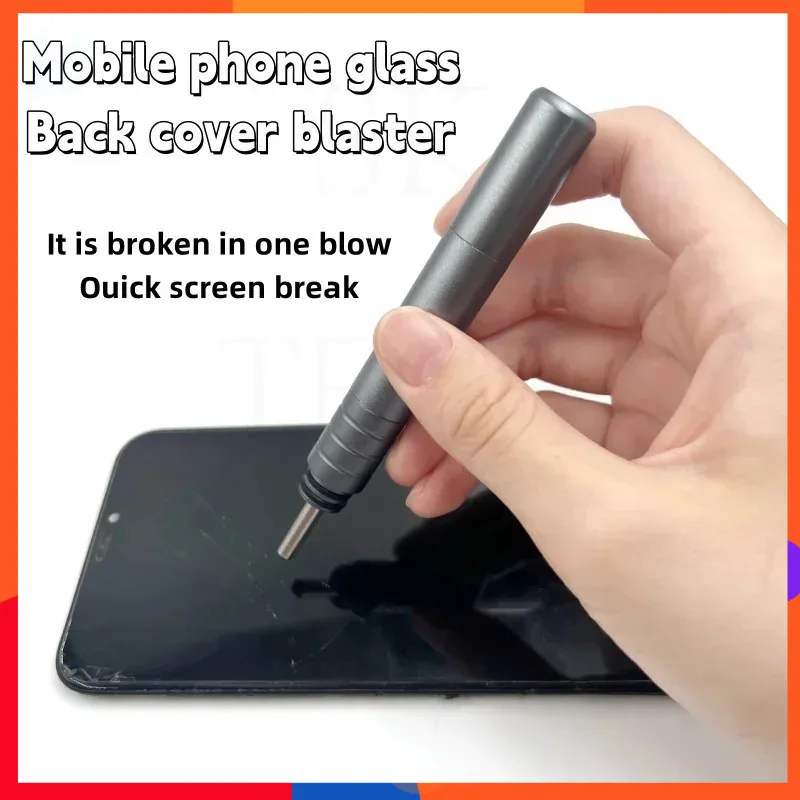 Pluma de voladura para romper grietas, bolígrafo para demolición, cubierta trasera, reparación de lentes de vidrio para cámara, herramientas de voladura para IPhone, teléfono móvil Android