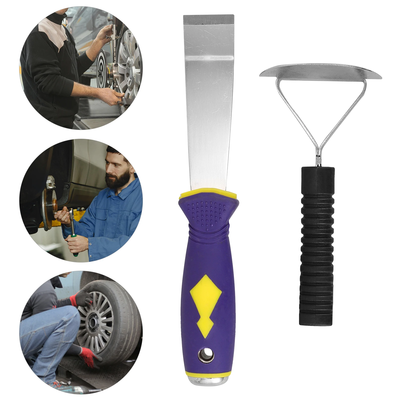

Tire Repair Tool Inner Liner Scraper Plastic Wheel Weights Balance Remover Car Accessories Auto Repair Versatile Convenience