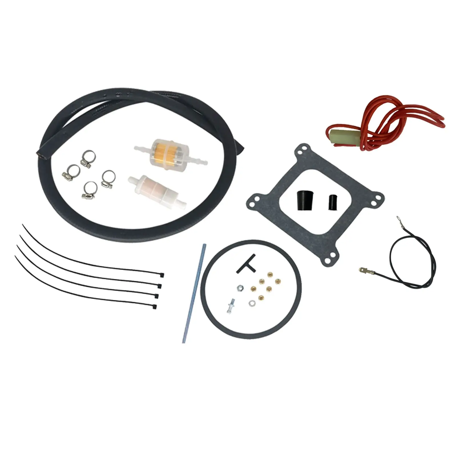 1906 4 Barrel Carburetor for AVS2 Series 650CFM Annular Booster Satin Finish (Electric Choke Type)