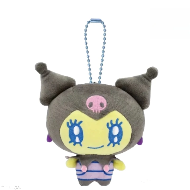 Porte-clés poupée en peluche Tamagotchi 10cm, Kawaii, Sanrios Memetchi, mélodie Kuromi, Anime Mimitchi, pendentif de sac, jouets cadeau