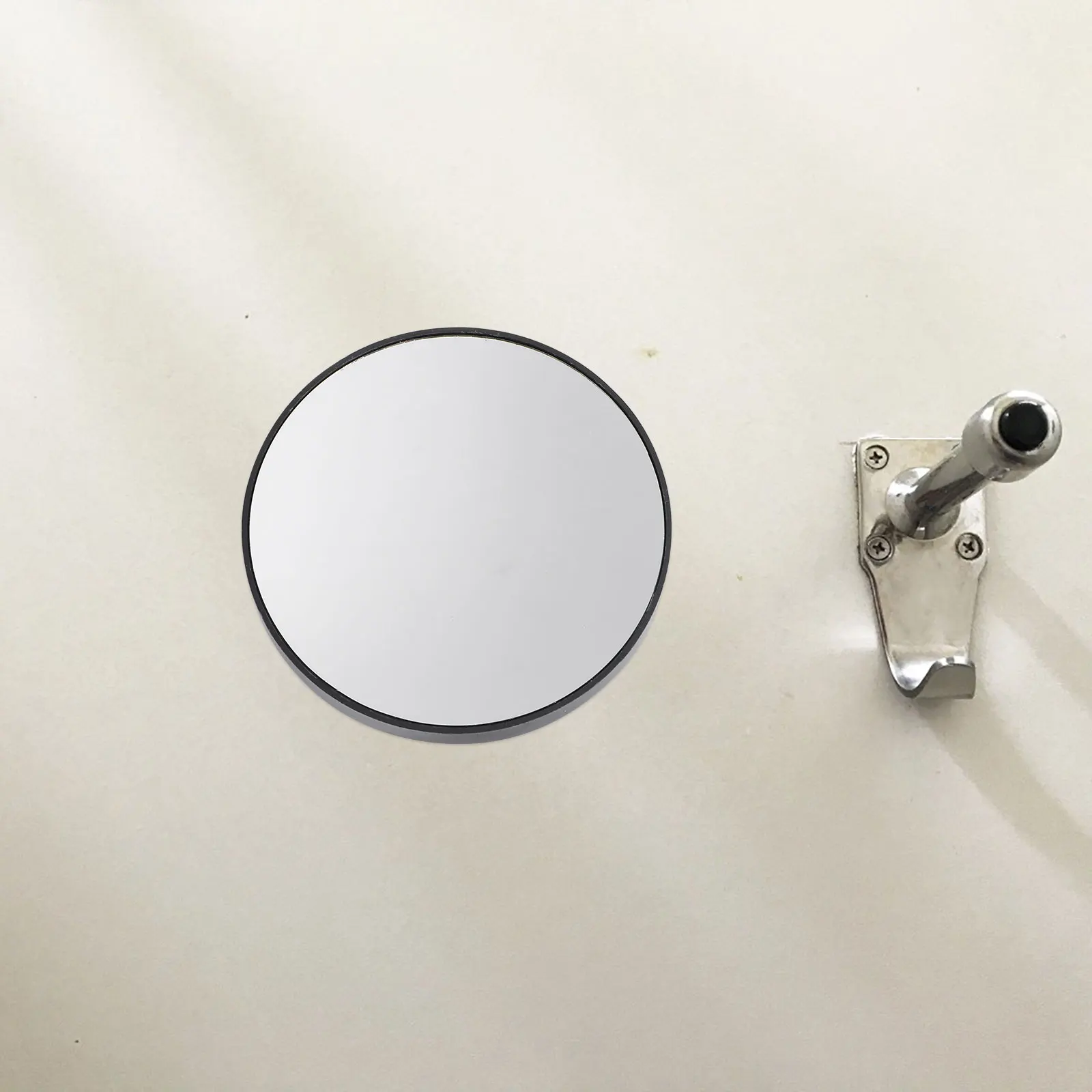 

Suction Cup Magnifying Mirror Vanity Bathroom Round Travel Magnified for Plucking Eyebrows