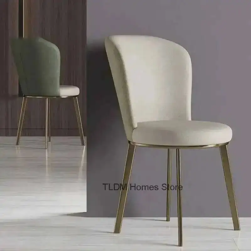 

Modern Dining Luxury Chair Dining Chair Home Chairs Ins Bedroom Dressing Makeup Chair Kitchen Furniture B