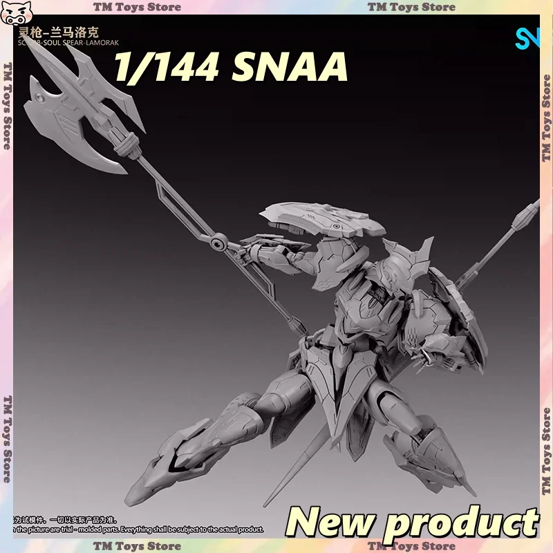 

New 1/144 SNAA HG SC-008 Soul Spear-Lamorak Assembly Model Kits The Round Table Knights Action Figures Collection Toys Boy Gifts