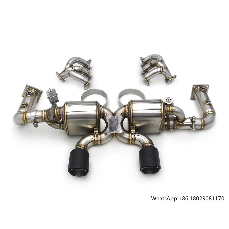 

OEM Exhaust Pipes For Porsche 911 991.2 GTS 2011- Stainless Steel Catback Exhaust Car Exhaust manifold