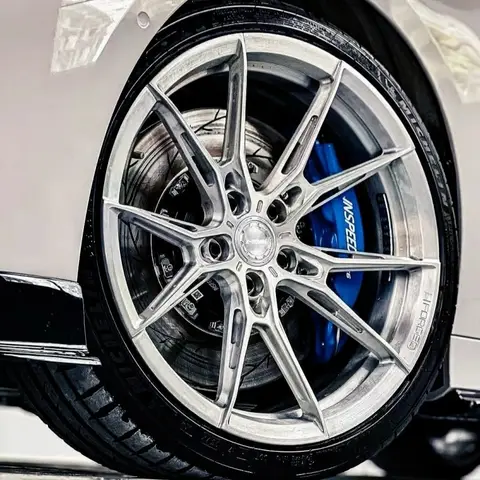 맞춤형 오목 휠 림 17-22인치 5x108-5x120 단조 알루미늄 합금 골드 마감