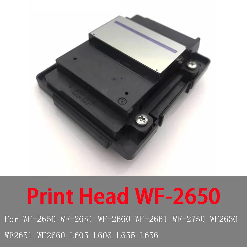 FA18021 Printhead Printer Print Head for Epson WF-2650 WF-2651 WF-2660 WF-2661 WF-2750 WF2650 WF2651 WF2660 L605 L606 L655 L656