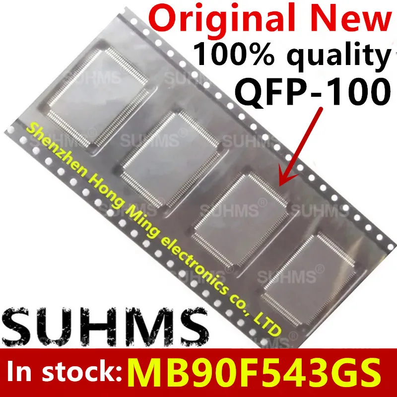 

(1-10piece)100% New MB90F543GS MB90F543 MB90F543G QFP-100