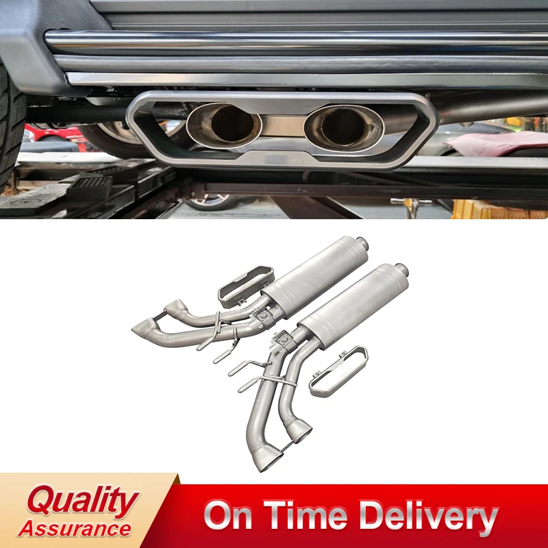 G WAGON W463A W464 G63 G500 W464 Akrapovich Style Exhaust System For G63/G500