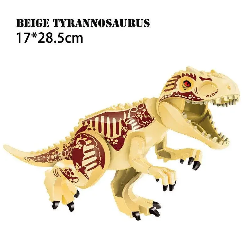 Jurassic World Brutal Raptor Bouwstenen Dinosaurus Model Tyrannosaurus Indominus T-Rex Monteren Educatief Speelgoed Voor Kinderen Gift