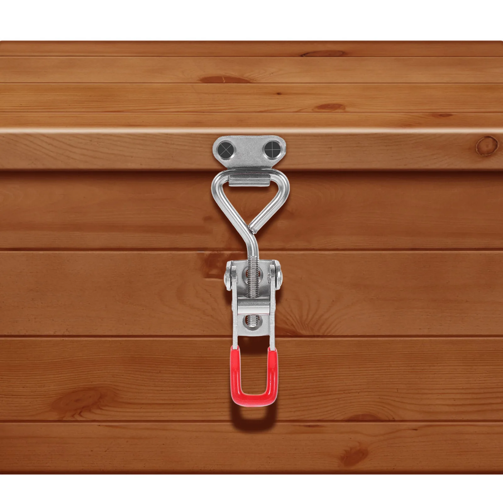 

2pcs Stainless Steel Bolt Adjustable Toggle Clamp Buckle for Box Cabinet Chest Security Hardware Fastener Outdoor