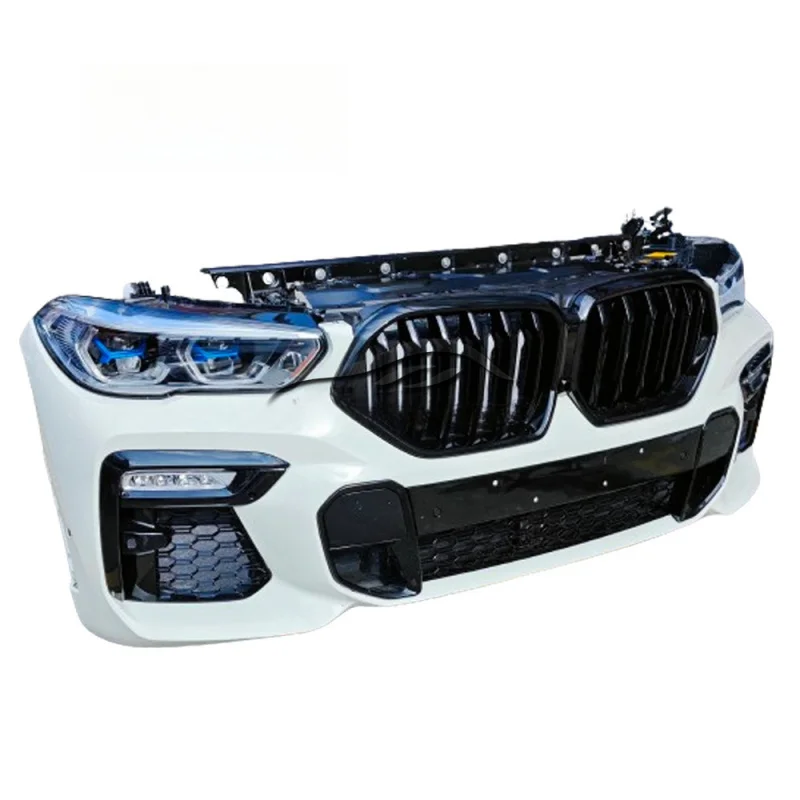 

Suitable for BMW X6 G06 bumper assembly, lip, nose, front radiator set
