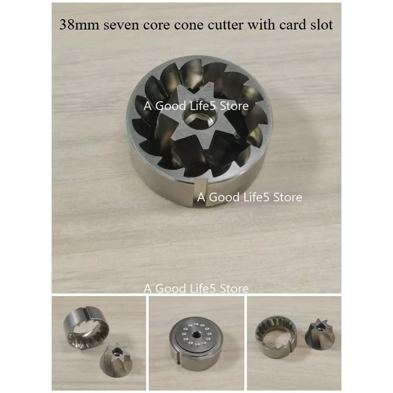 

5 Core Six Star Seven Star Grinder Disc High Hardness Grinding Core Accessories for Delong Fully Automatic Coffee Machine