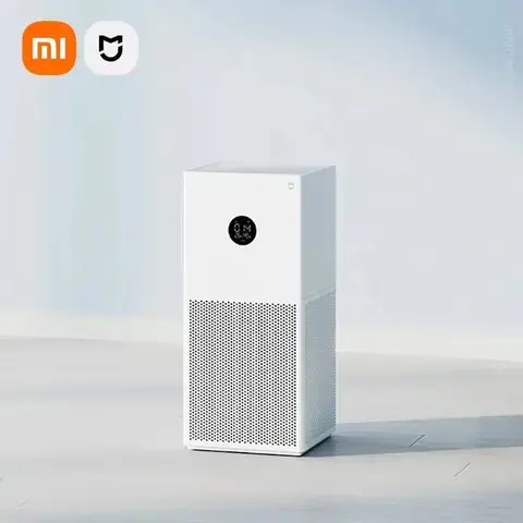 XIAOMI MIJIA 스마트 공기 청정기 4 Lite 탈취 포름알데히드 박테리아 제거 냄새 PM2.5 APP 원격 제어 저소음 디자인