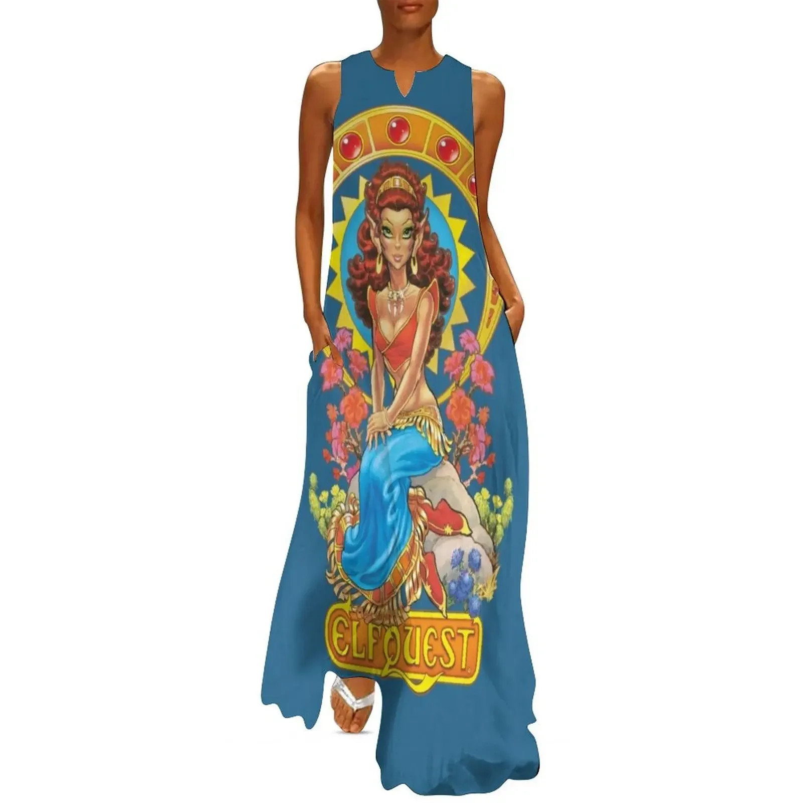 

ElfQuest: Leetah the Healer Long Dress sexy short dresses daring summer dresses ladies 2025 Dress