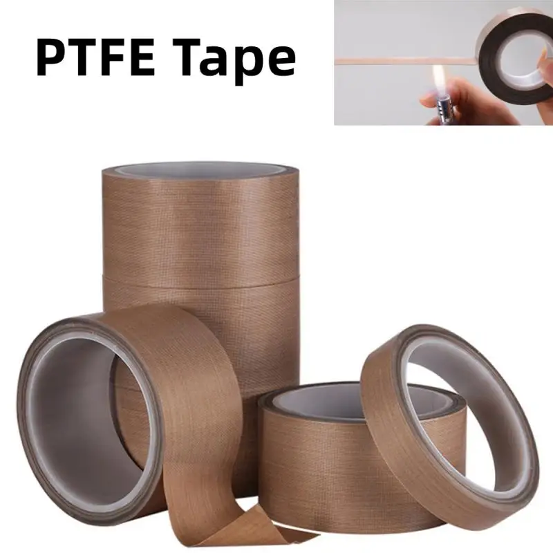 PTFE Tape 260 Degree High Temperature Resistance High Insulation Anti-static Fire Retardant Insulation Tape Seal Adhesive Tape