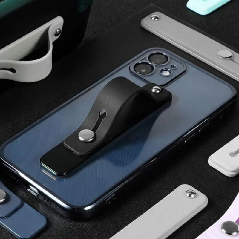 Telefon Finger Grip Strap Telefon Finger Halter Stehen Mit Grip Strap Desktop Telefon Unterstützt Smartphone Griffe Mit Stabile Halten