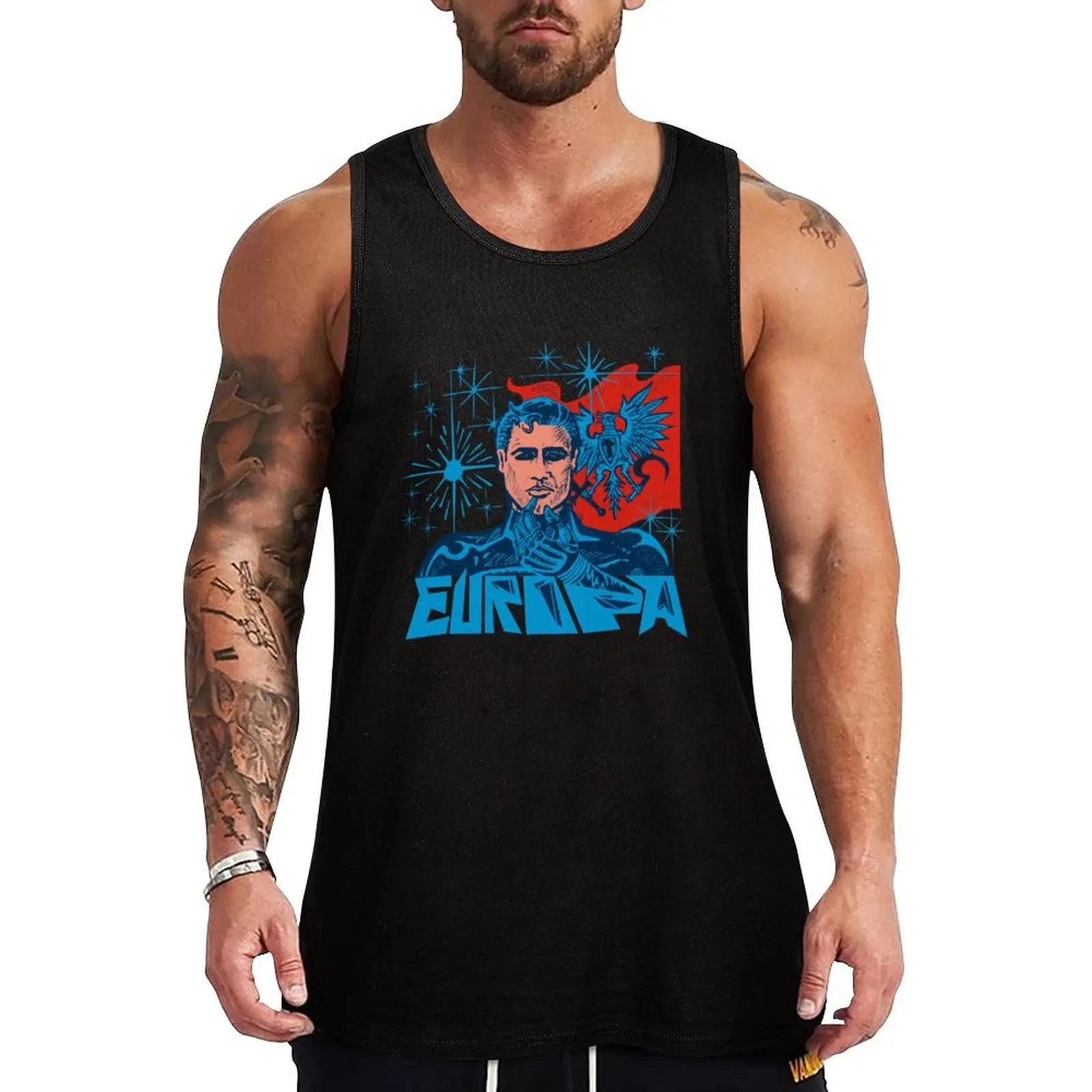 FRANCIS PARKER YOCKEY Tank Top Essential Sleeveless Shirt Solid Basic Tank Top