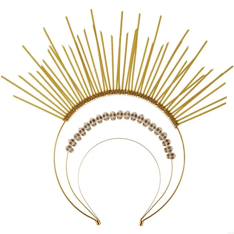 

N5KB Hair Accessories Adult Kids Halloween Hairband Cosplay Angel Decors