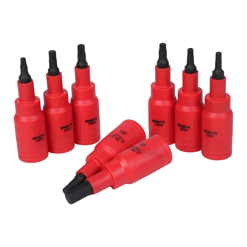 Professional EV Repair Tools 41 Pieces 1000V Insulated Wrench Socket Screwdriver Hand Tool Set view 4