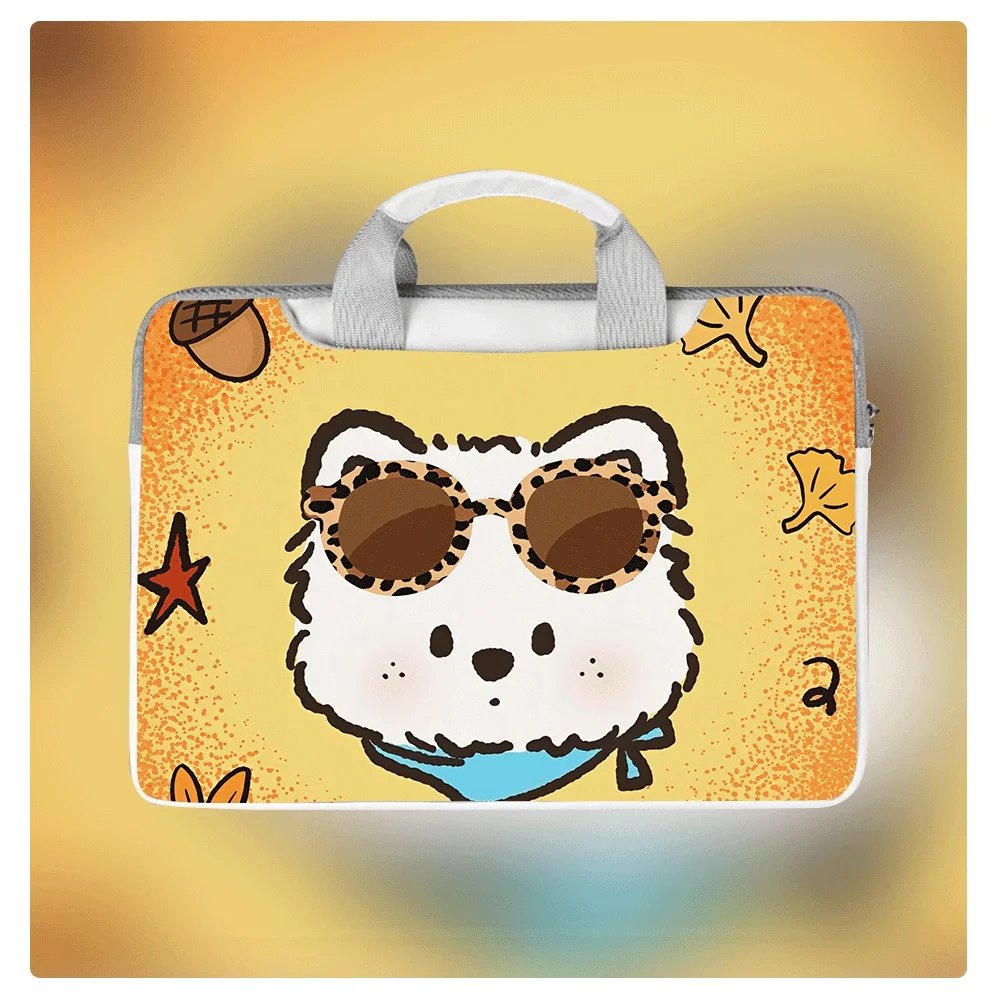 

Чехол для ноутбука с мультяшными животными для MacBook Pro M3 Max 12, 13.3, 14, 15.6, 16 дюймов, новая портативная сумка для ноутбука, подарок для мужчин и женщин на праздники