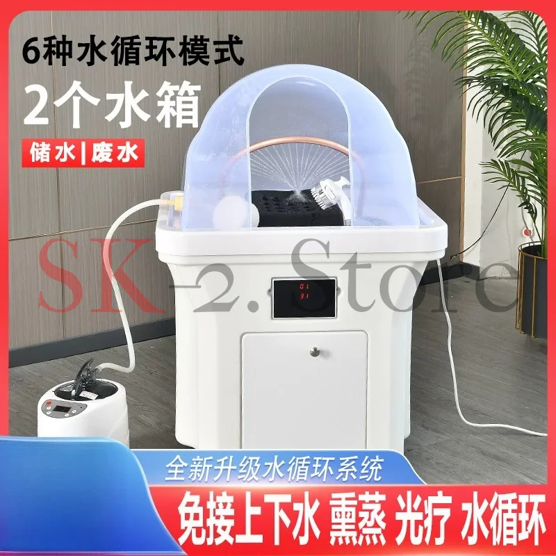 Spa Shampoo Bed Head Spa Bed Shampoo Chair Massage Bed Adjustable Washing Hair Bowl Multifunctional Silla De Pedicure