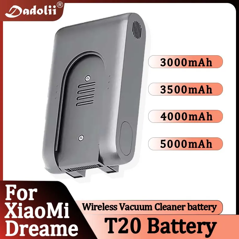 

25.2V 3500mAh Vacuum Cleaner Battery for Xiaomi Dreame Vacuum Cleaner T20 Xiaomi Mijia Dreame Replacement Battery