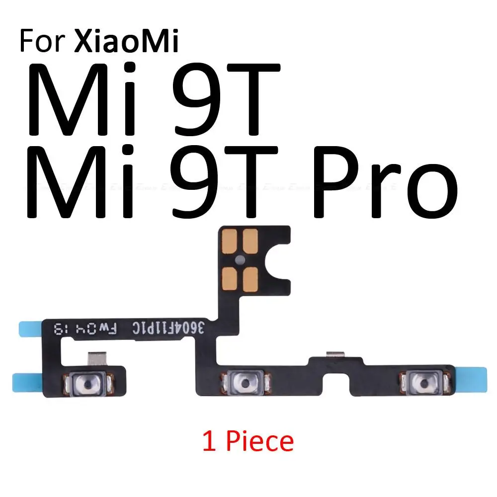 Switch Power ON OFF Key Volume Button Flex Cable For XiaoMi Mi 9T Pro 9 8 SE 6 A3 A1 A2 Lite PocoPhone Poco F1