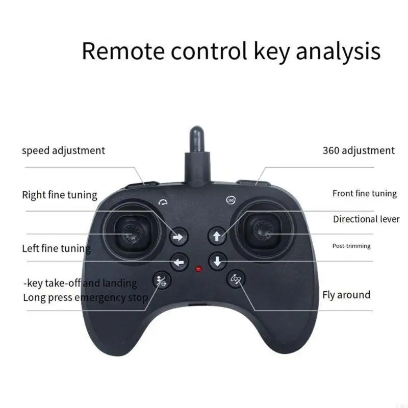 

54DA Collision Resistant Foam Fighter Jet Remote Control Aircraft Inspired Flying Toy