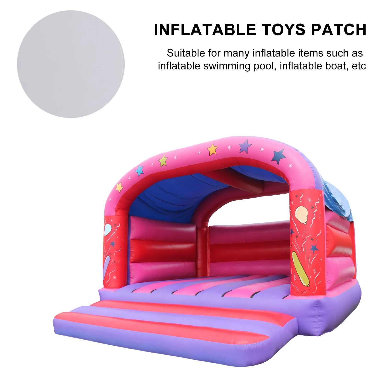 

30 шт. надувной понтонный набор для ремонта морозостойкая самоклеящаяся лента для плавательного кольца, наклейка для ремонта лодки