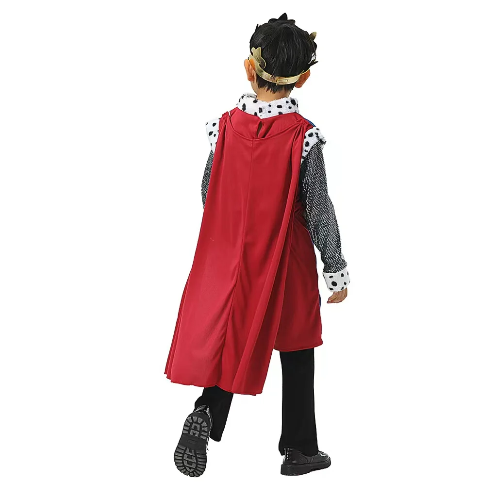 Kids Medieval King Arthur Costume For Halloween Or Los Reyes Magos Gift