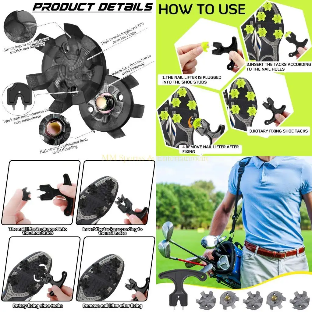 

31be 20pcs для гольф -обуви Spikes замены замены бута