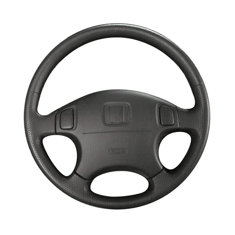 DIY protector para volante de coche envoltura de cuero de gamuza para Honda CR-V 1997-2001 Accord 6 Odyssey Prelude Civic 96-2002 Acura CL 98-2003