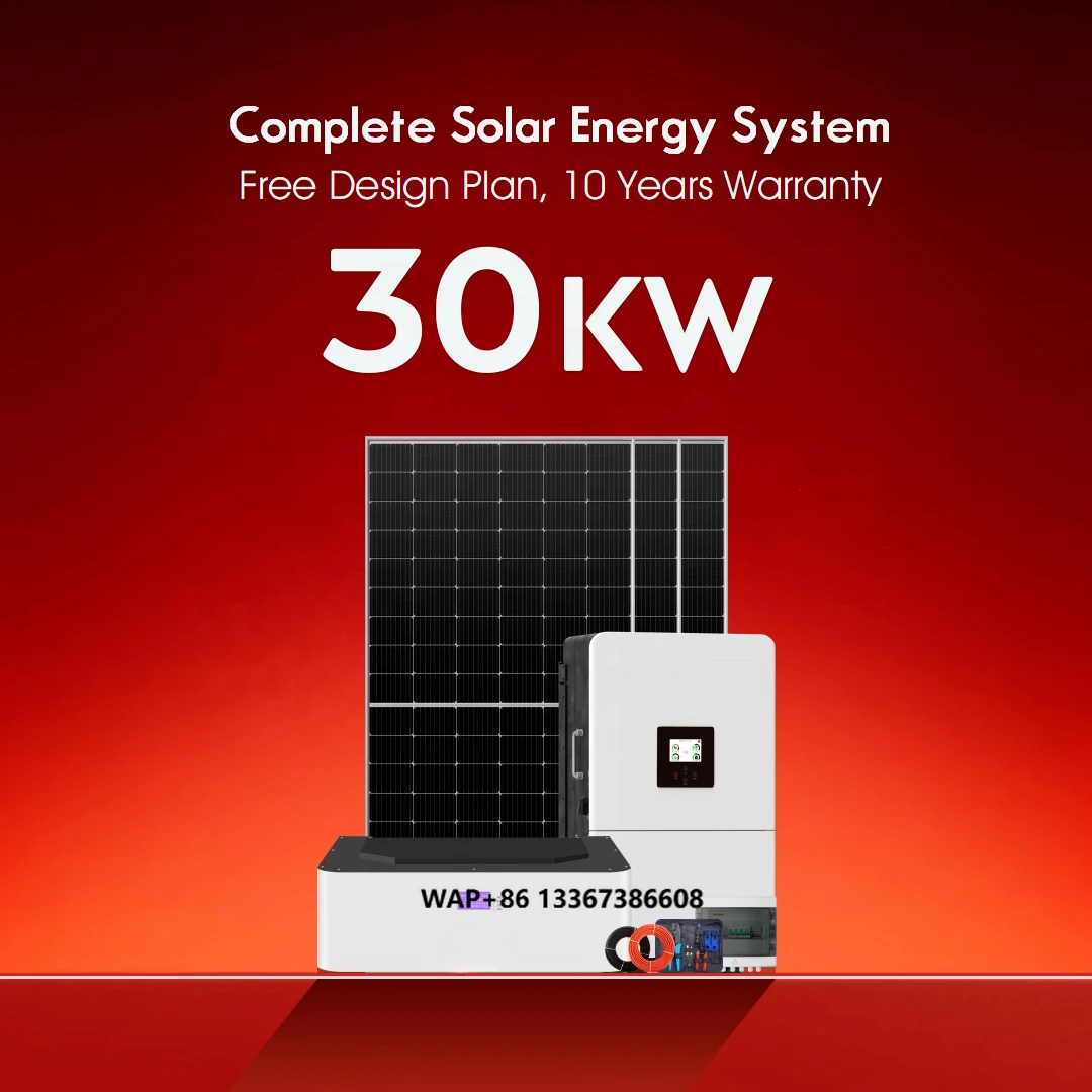 

KEVOLT Hybrid Solar System 5kW 10kW 15kW 20kW 50kW Off Grid Solar Power System Complete Kit Solar Energy System for Home