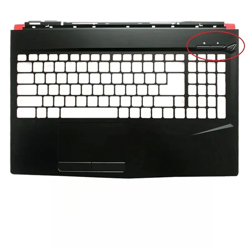 для ноутбуков MSI GL63 GP63 MS-16P4 16P5 16P6 16P7 16P8: верхняя крышка корпуса с подставкой для рук, нижняя крышка корпуса, аксессуары для ноутбуков, крышка петель, новый корпус для ноутбука.