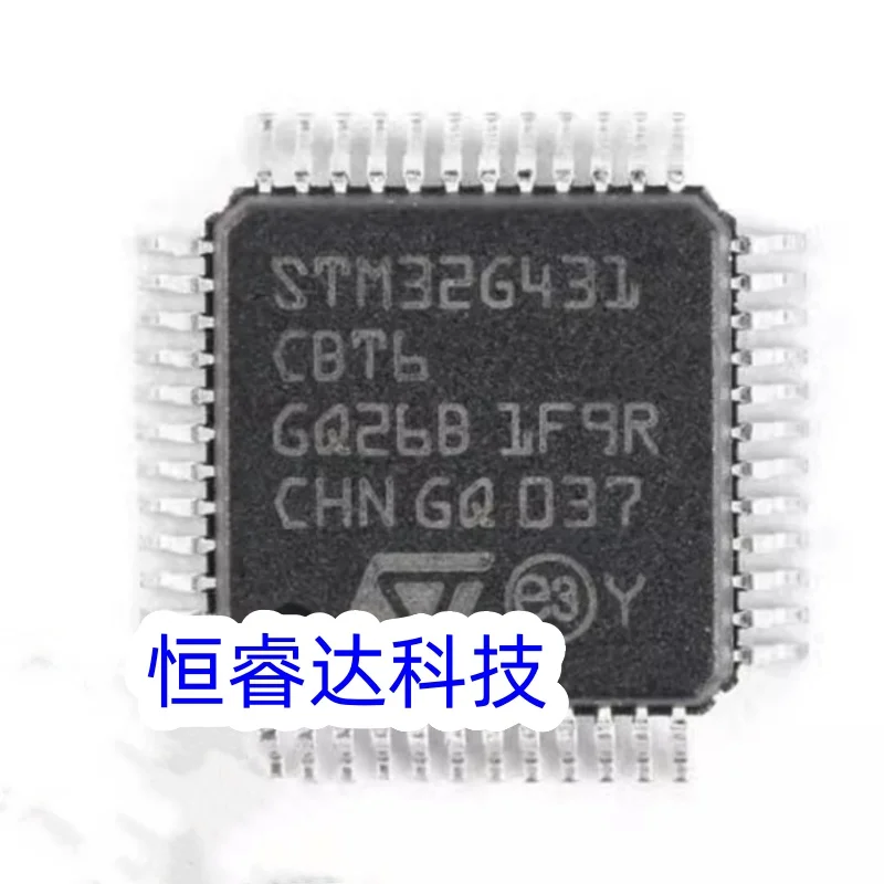 

STM32G431CBT6 LQFP-48 STM32G431 STM32 G431CBT6 LQFP48 Cortex-M4 32-разрядный микроконтроллер MCU IC чип контроллера