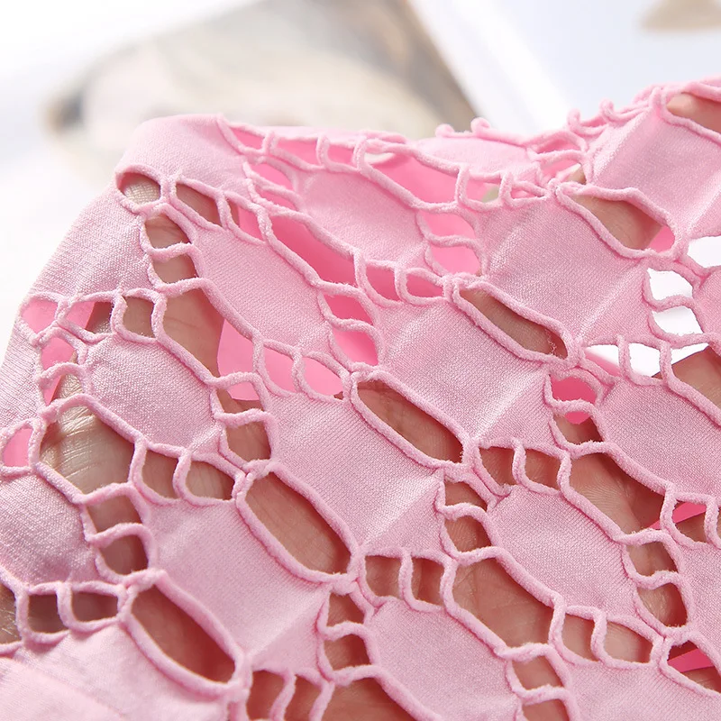 Dámské spodní prádlo s dlouhým pasem, prodyšné a pohodlné, dámské chlapecké kraťasy, pletené, nové stylové - náhled 5