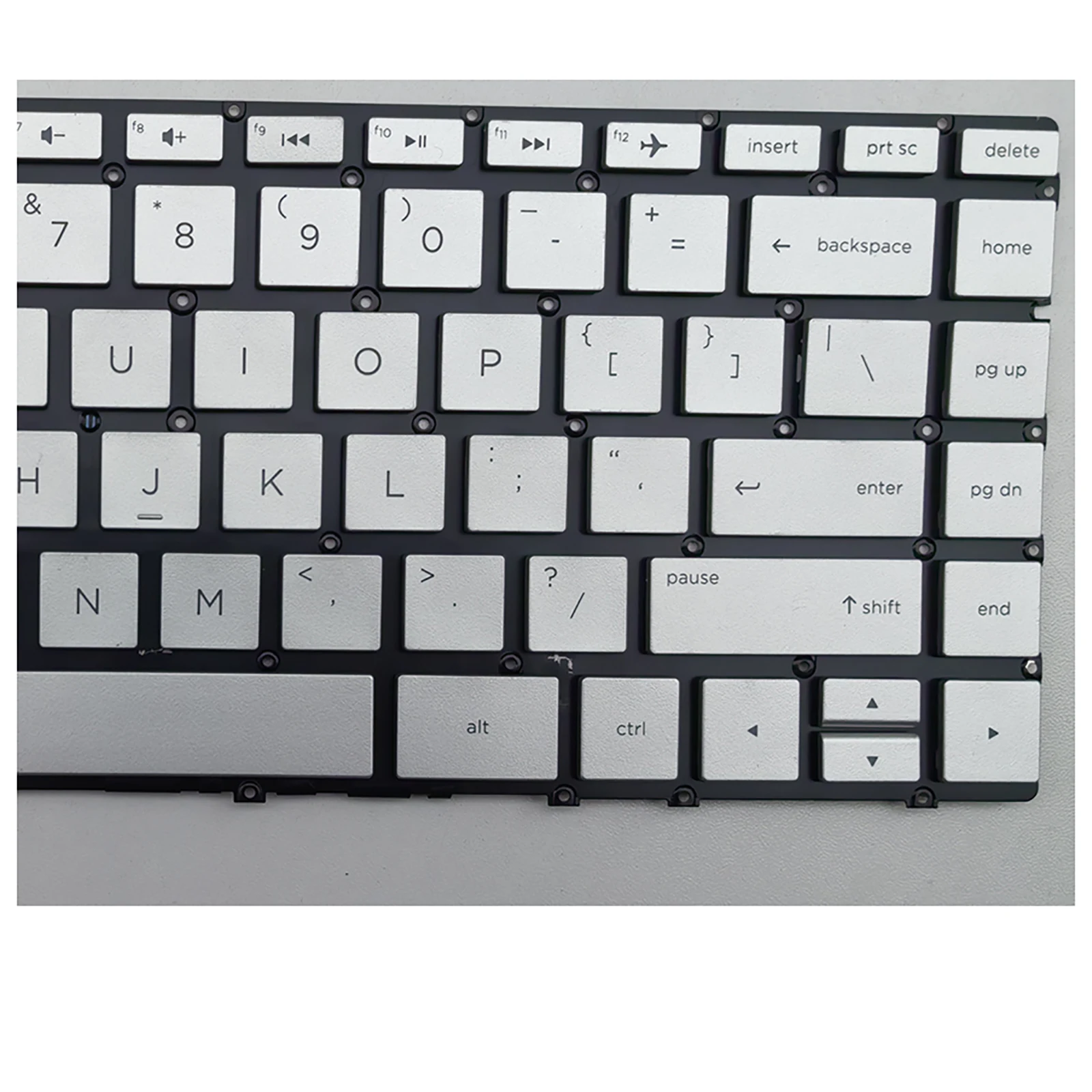 for HP 13-AG 13-AD 13-AQ 13-AH 13-AC 13-AE 13-AW 13-BF TPN-C132 W144 US No Backlit Silver Laptop Keyboard
